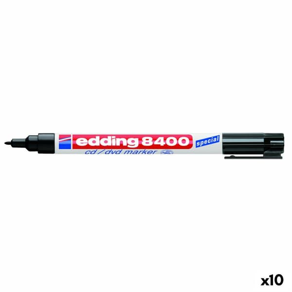 Sprittusch Edding e-8400 Sort (10 enheder)