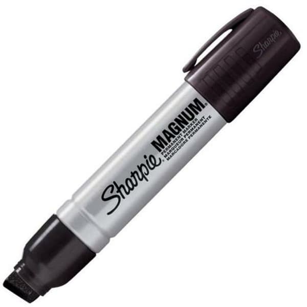 Sprittusch Sharpie Magnum Pro 14,8 mm Sort 12 enheder