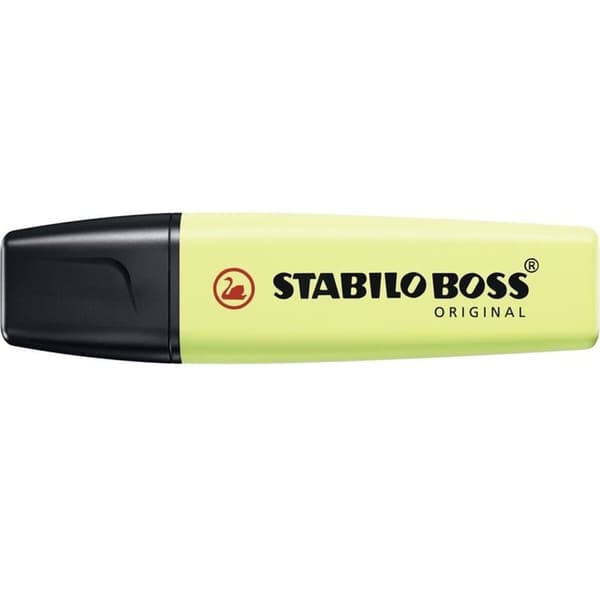 Fluorescerende markør Stabilo Boss Limegrøn 10 Dele