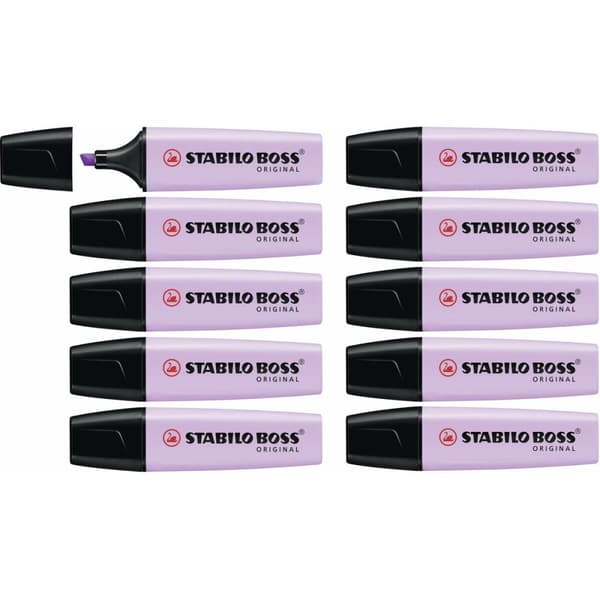 Fluorescerende markør Stabilo Boss Syren 10 Dele