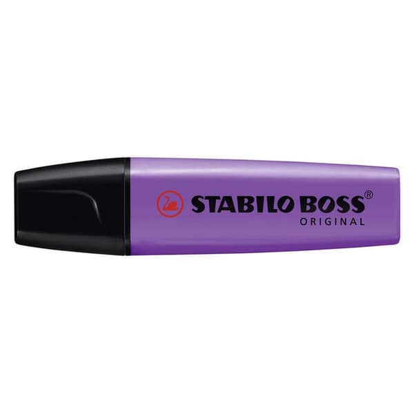 Fluorescerende markør Stabilo Boss Violet 10 Dele