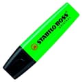 Miniatyrbillede 2 af 2: Fluorescerende markør Stabilo Boss Grøn Sort/Grøn 10 Dele (10 enheder) (1 enheder)
