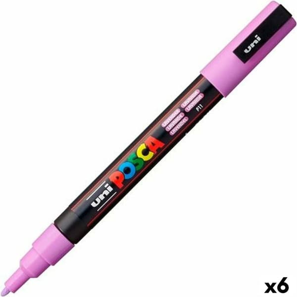 Markør POSCA PC-3ML Lavendel (6 enheder)