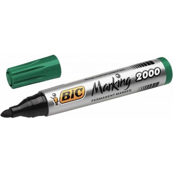 Sprittusch Bic Marking 2000 Grøn 12 Dele