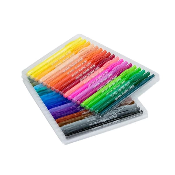 Sæt med Fiberpenne Alpino Dual Artist Multifarvet 36 Dele