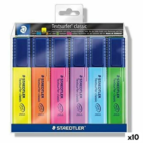 Markeringstuscher Staedtler Textsurfer Classic 6 Dele (10 enheder)