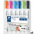 Miniatyrbillede 1 af 2: Sæt markører Staedtler Lumocolor 351 Whiteboard 6 Dele (5 enheder)