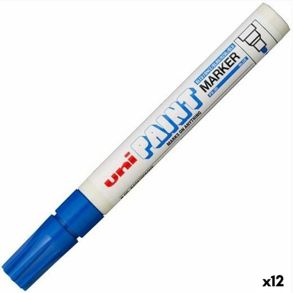 Sprittusch Uni-Ball PX-20 Blå (12 enheder)