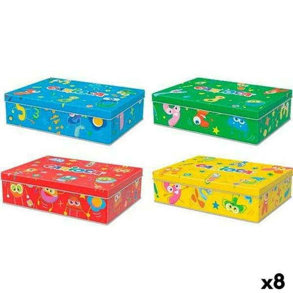 Sæt med Fiberpenne Carioca 100 Dele Multifarvet (8 enheder)