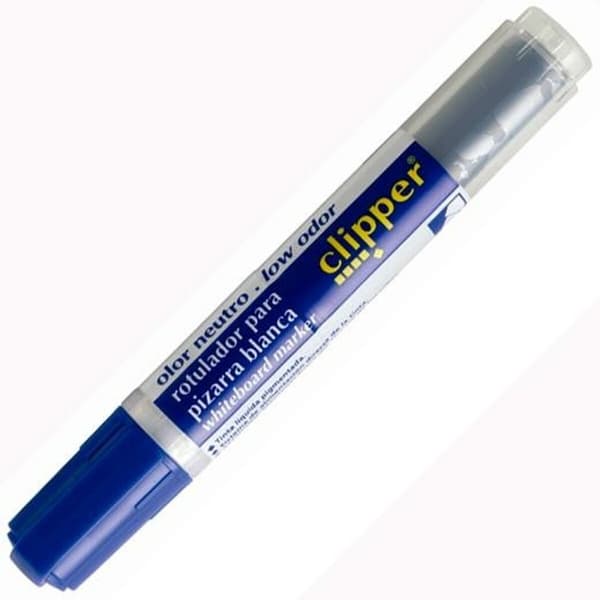 Whiteboard-pen Alpino Liquid Clipper Blå (12 enheder)