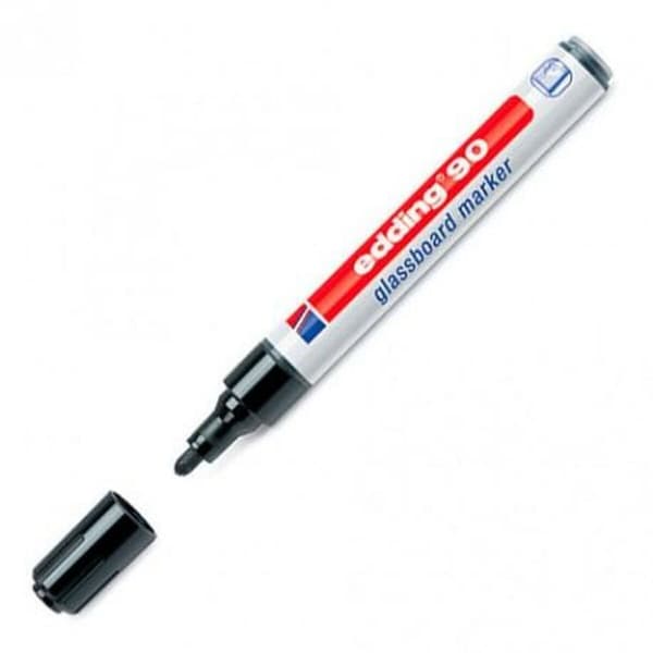 Whiteboard-pen Edding 90 Sort (10 enheder)