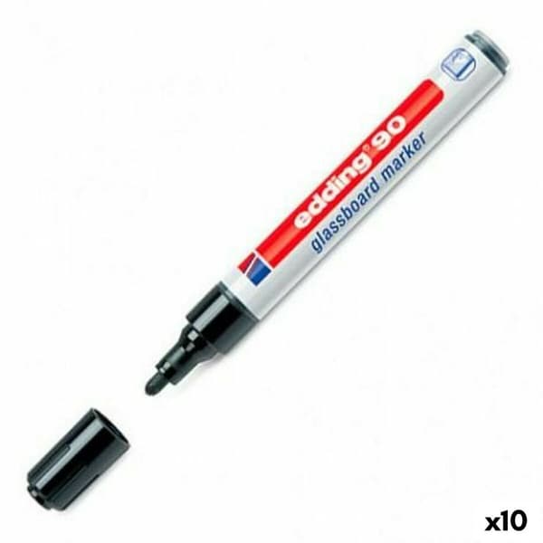 Whiteboard-pen Edding 90 Sort (10 enheder)