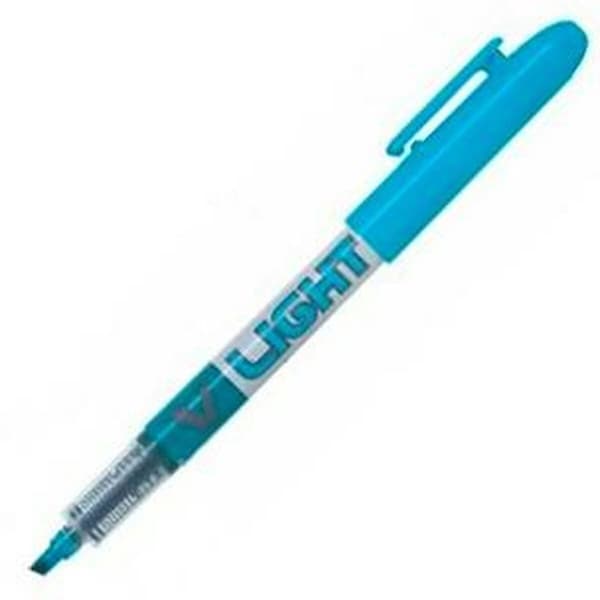 Fluoresentti tussi Pilot V Light Sininen (12 osaa)