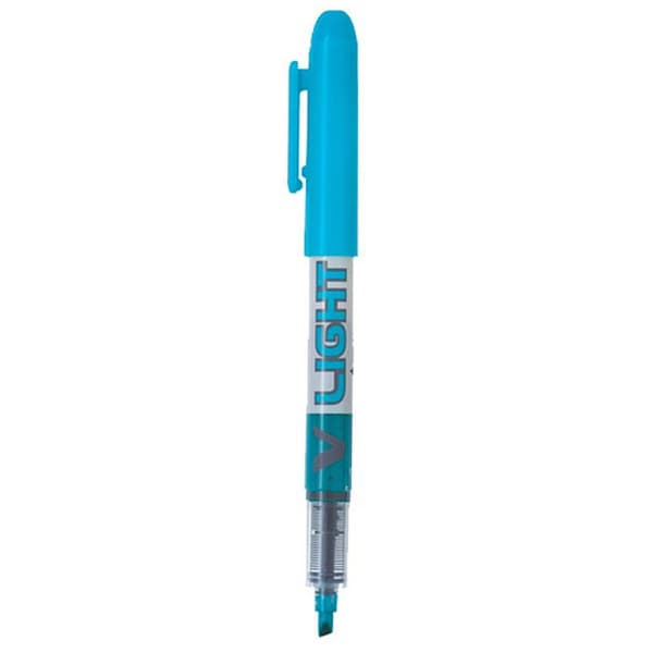 Fluoresentti tussi Pilot V Light Sininen (12 osaa)