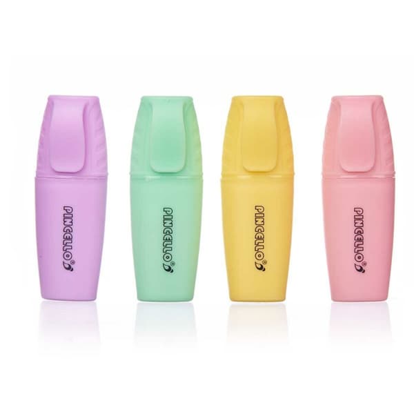 Markeringstuscher Pincello 496 Gul Multifarvet Pink (12 enheder)