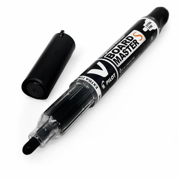 Markør Pilot V Board Master S Whiteboard Sort (10 enheder)