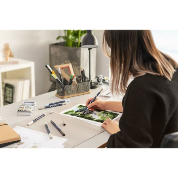 Sæt med Fiberpenne Faber-Castell Goldfaber Sketch Dobbelt 24 Dele