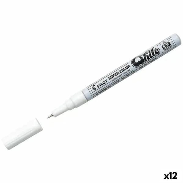 Sprittusch Pilot EF Hvid (12 enheder)