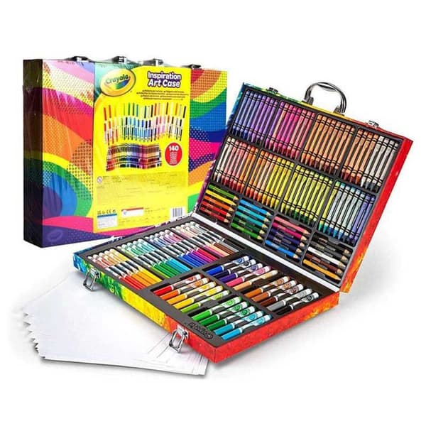 Crayola Kunstner Komplet Etui 140 40x28x4 Cm 40x28x4 Cm Flerfarvet