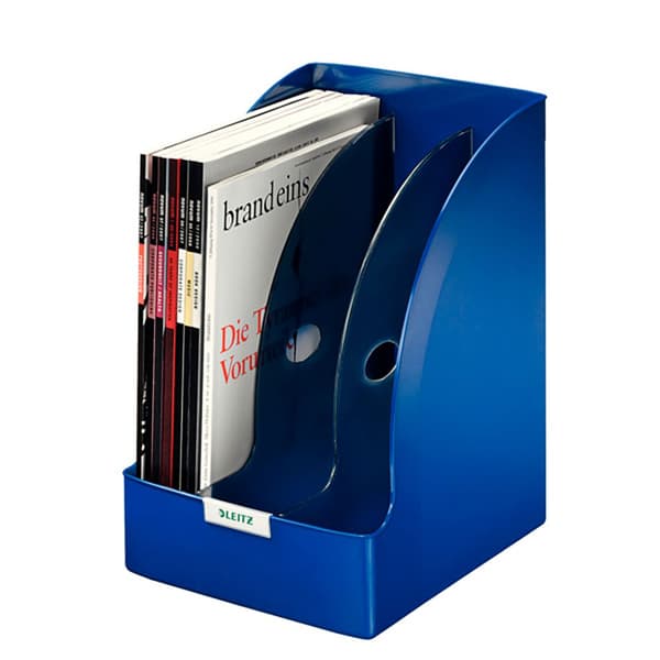 Leitz Arkiv Tidningsställ Plus Jumbo Blå