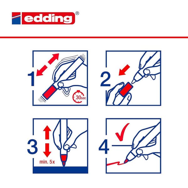 Edding Kritmarkör 4095