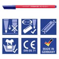 Miniatyrbillede 7 af 7: Staedtler Assorteret Marker Pen Noris 326 Pack 100 Enheder