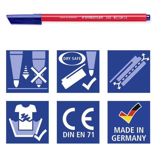 Staedtler Assorteret Marker Pen Noris 326 Pack 100 Enheder