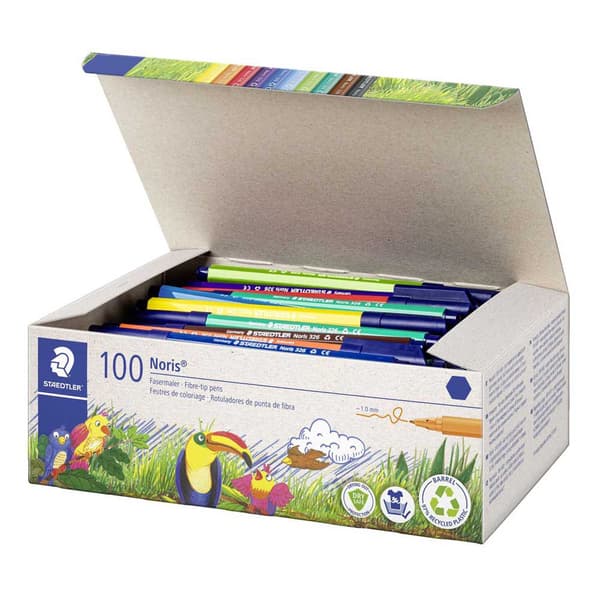 Staedtler Assorteret Marker Pen Noris 326 Pack 100 Enheder