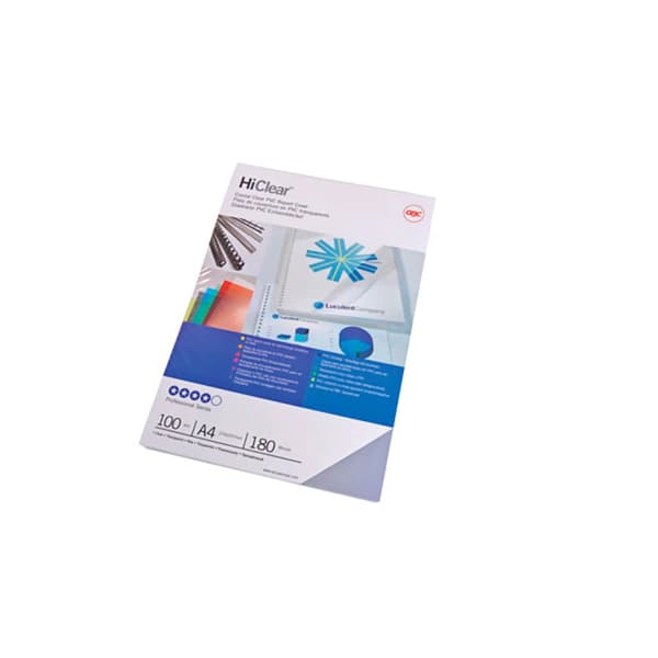 Gbc Microns Omslagsbinding Pvc Din A3 180 100 Enheder