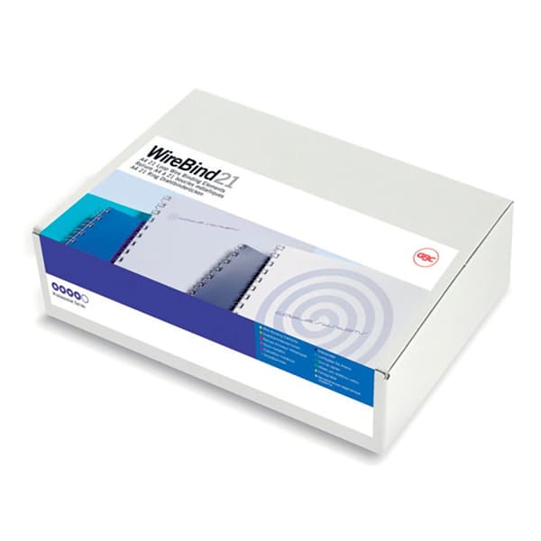 Gbc Us Pitch Wire 12 Mm Kam 100 Enheder