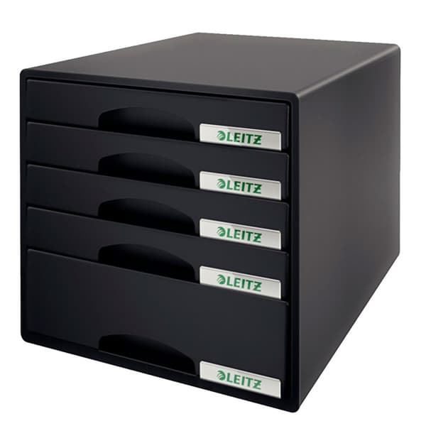 Leitz Skuffer Plus 5 4 Lille Og 1 Stor Hver Skuffer