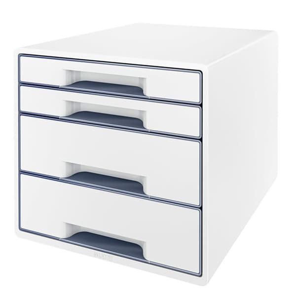 Leitz Laatikot Wow Desk Cube 4 2 Suuri Ja 2 Pieni Jokainen Laatikot