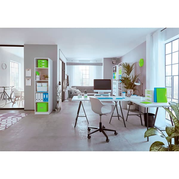 Leitz Skuffer Wow Desk Cube 5 1 Stor Og 4 Lille Hver Skuffer
