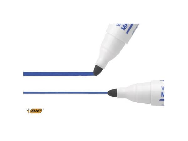 Whiteboardpenn Bic Velleda 1701 Rød (12 stk)