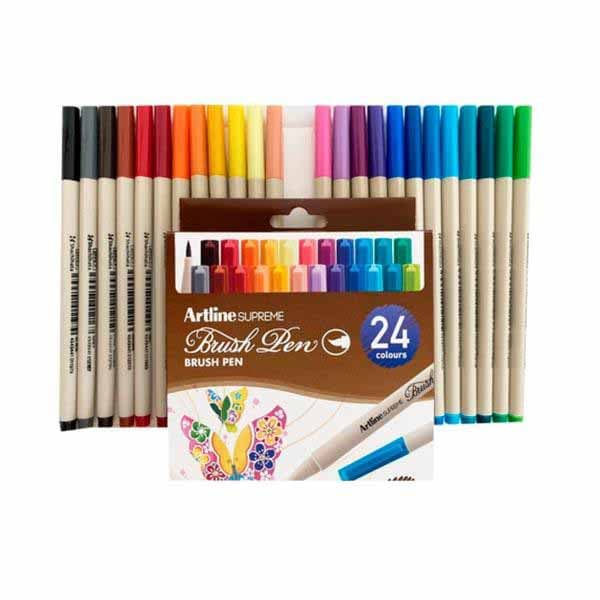 Artline Supreme Brush Epfs Tuscher 24 Enheder