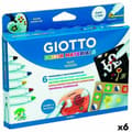 Miniatyrbillede 1 af 2: Sæt med Fiberpenne Giotto Multifarvet 6 Dele (6 enheder)