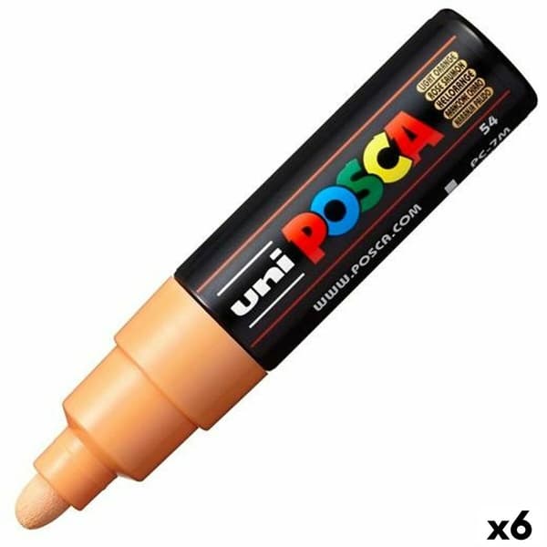 Tuschpennor POSCA PC-7M Light Orange 6 antal