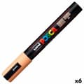 Miniatyrbild 1 av 2: Tuschpennor POSCA PC-5M Orange (6 antal)