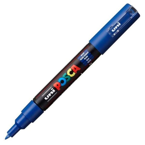Tuschpennor POSCA PC-1M Blå (6 antal)