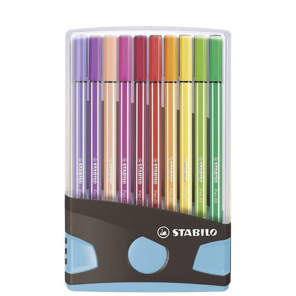 Tuschpennor Stabilo Pen 68 Color Parade Fall Multicolour