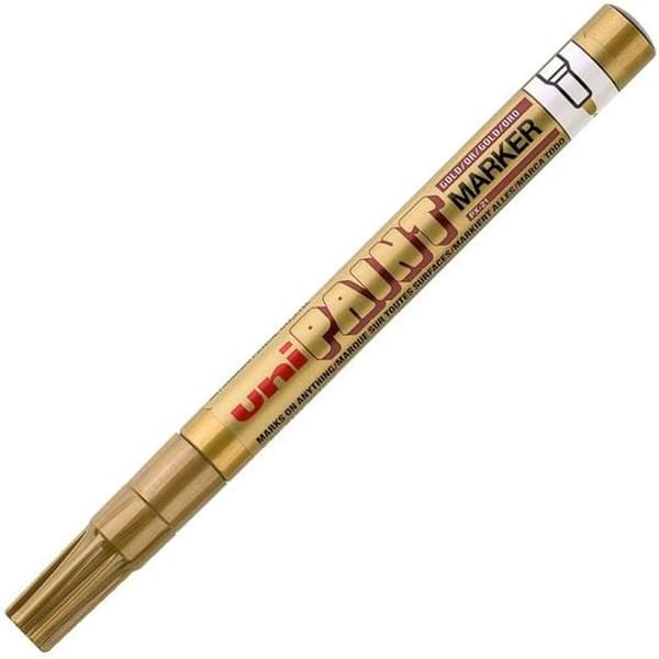 Sprittusch Uni-Ball Paint PX-21L Gylden 12 Dele