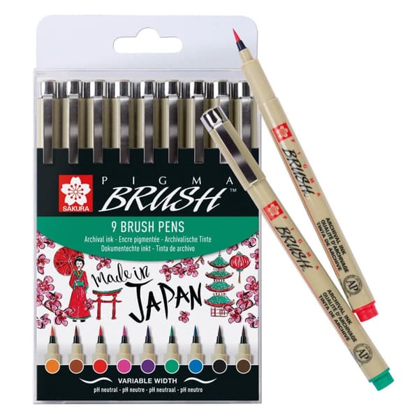 Tuschpennor Talens Art Creation Pigma Multicolour