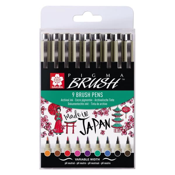 Tuschpennor Talens Art Creation Pigma Multicolour