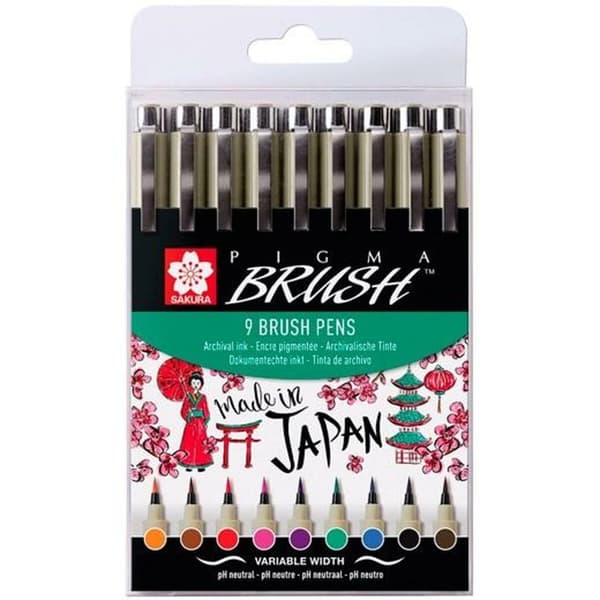 Tuschpennor Talens Art Creation Pigma Multicolour