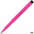 Miniatyrbild 1 av 2: Tuschpennor Faber-Castell Pitt Artist Rosa (10 antal)