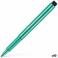 Miniatyrbillede 1 af 2: Markør Faber-Castell Pitt Artist Metallic (10 enheder)