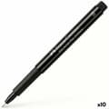 Miniatyrbillede 1 af 5: Sprittusch Faber-Castell Pitt Artist Sprittusch Sort (10 enheder)