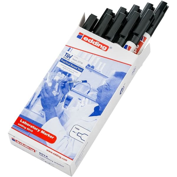 Sprittusch Edding 8014 Sort (10 enheder)
