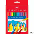 Miniatyrbild 1 av 2: Tuschpennor Faber-Castell Multicolour (10 antal)