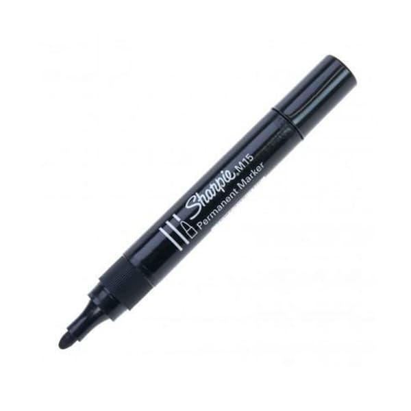 Permanent markörpenna Sharpie M15 Svart 12 antal